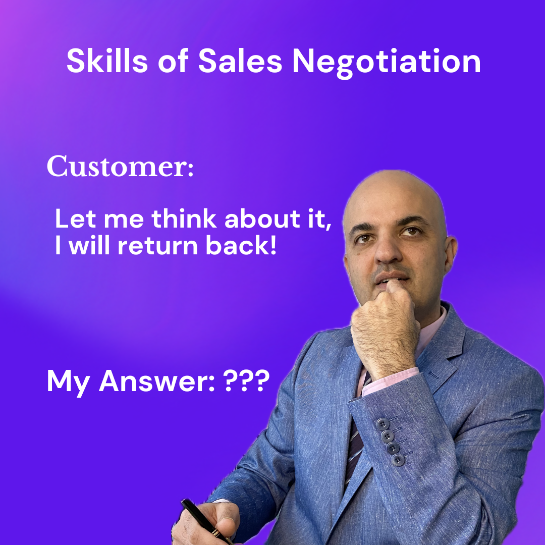 sales growth customer negotiation