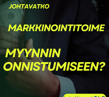 Johtavatko markkinointiponnistelut myyntimenestykseen?