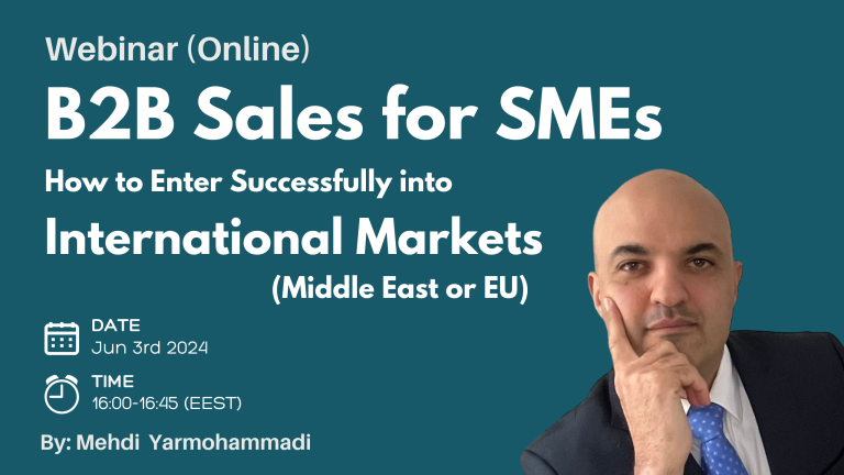 Webinar B2B Sales for SMEs
